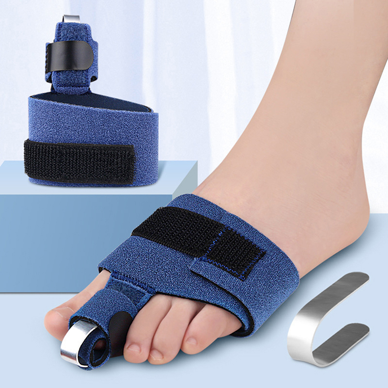 Ankle Brace Sock - 1 ชิ้น อุปกรณ์ปรับนิ้วเท้า แก้ไขกระดูกนิ้วเท้าหัก อุปกรณ์ปรับกระดูกเท้า ถุงเท้าสำหรับทำเล็บเท้าแบบนุ่ม