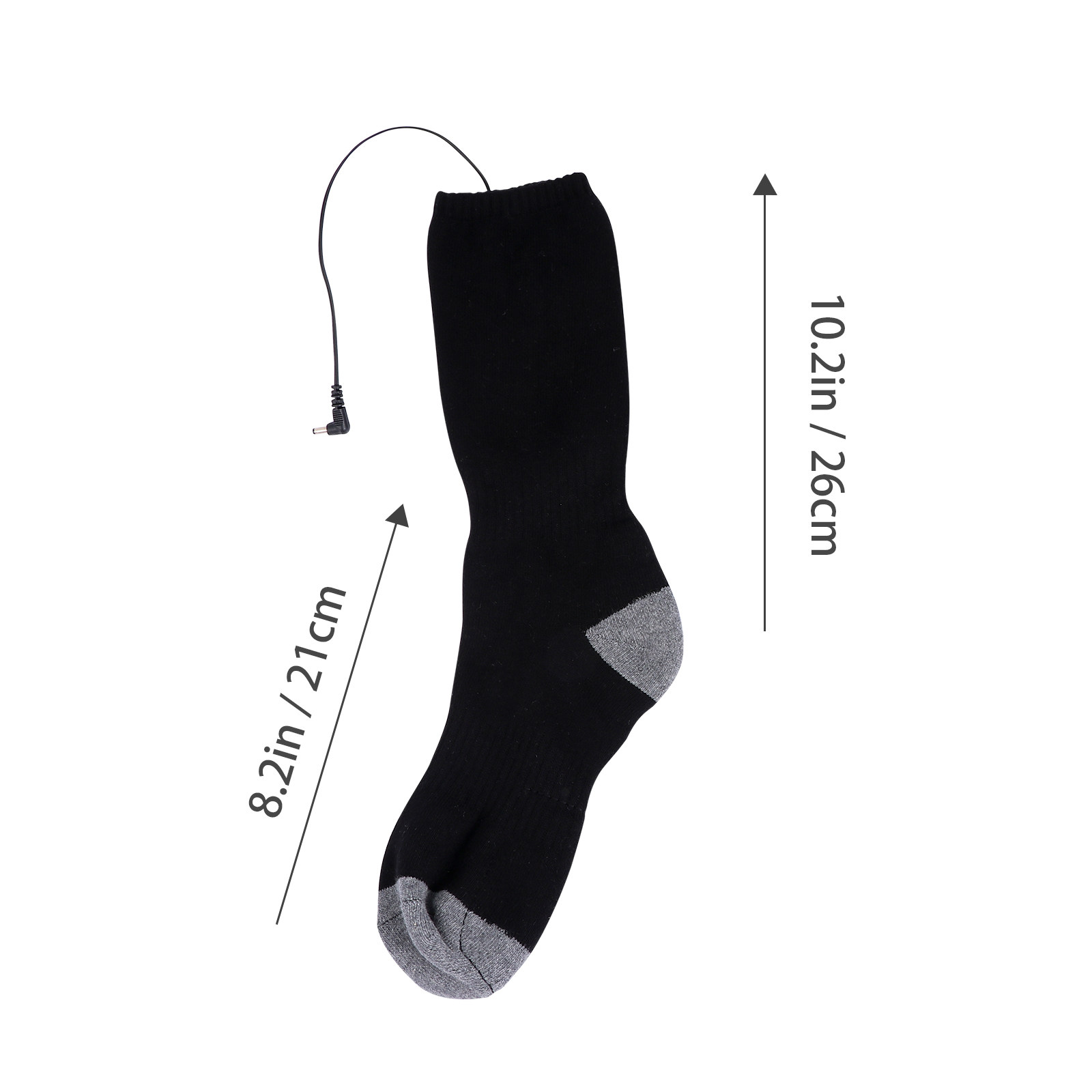 1 ชุด ถุงเท้าทำความร้อนไฟฟ้า U - Thermal Sock Winter บทวิจารณ์และราคา