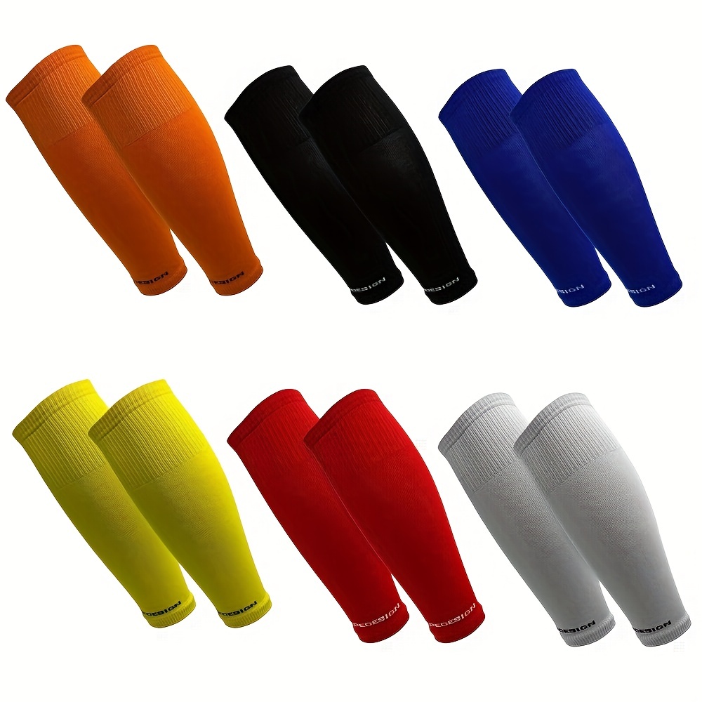 ถุงเท้าฟุตบอล 1 คู่ + ปลอกป้อง - Compression Sleeve Calf บทวิจารณ์และราคา