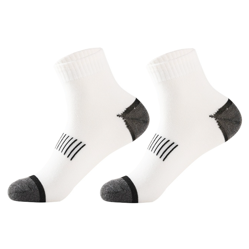 ถุงเท้าผู้ชายผ้าฝ้าย 20 คู่ ชุ - Athletic Sock Cushion บทวิจารณ์และราคา