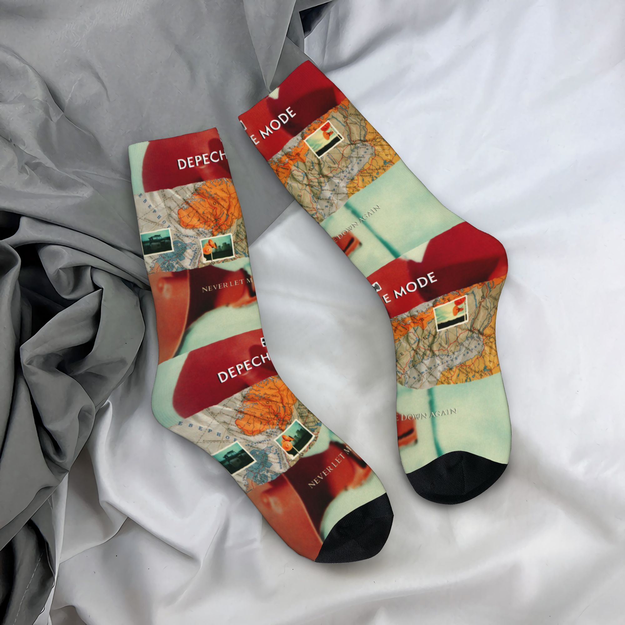 ถุงเท้าแฟชั่นแบบคัสตอม D-Depec - Dress Sock Men บทวิจารณ์และราคา