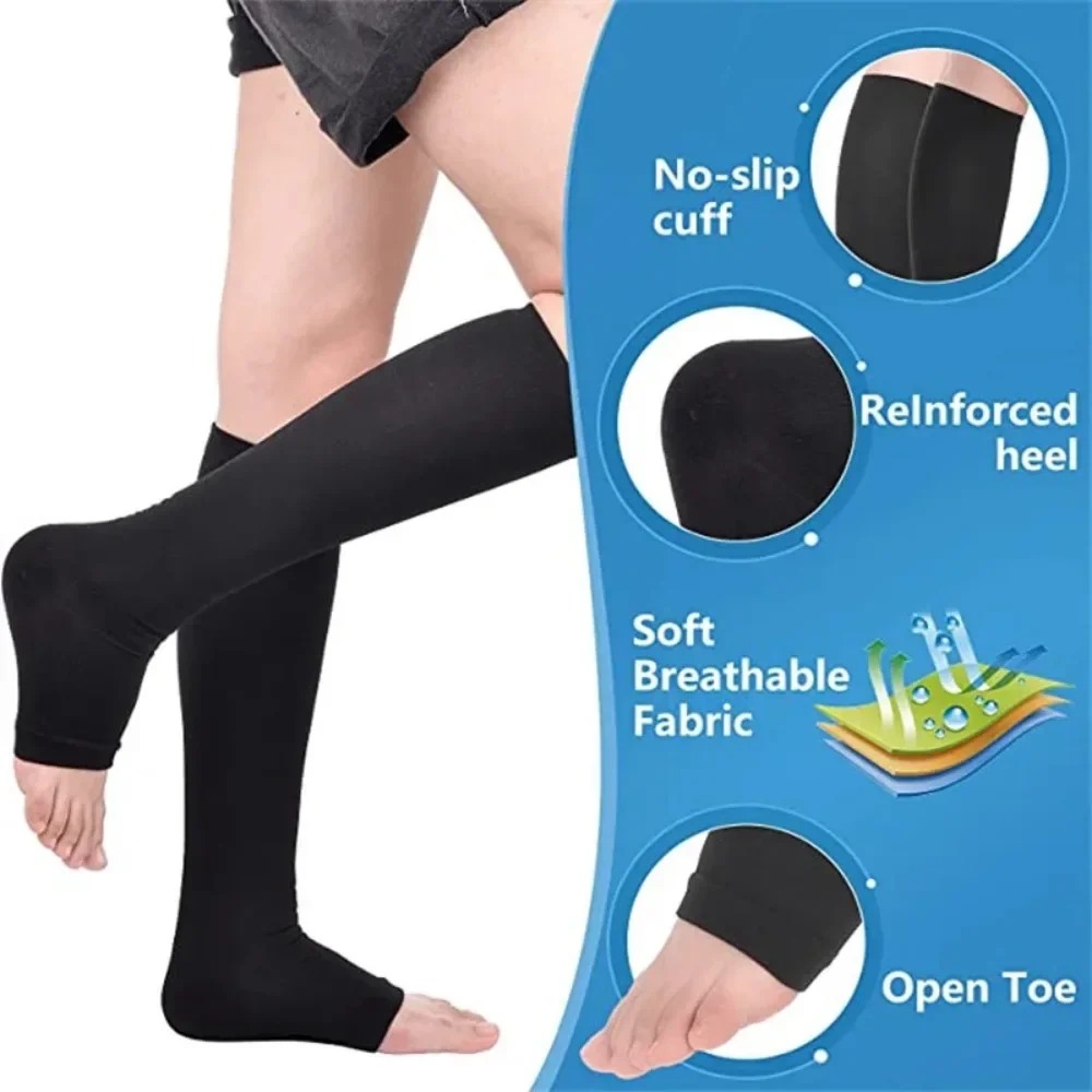 ถุงเท้าบีบรัดแบบไม่มีปลายเท้า  - Compression Sock Medical บทวิจารณ์และราคา