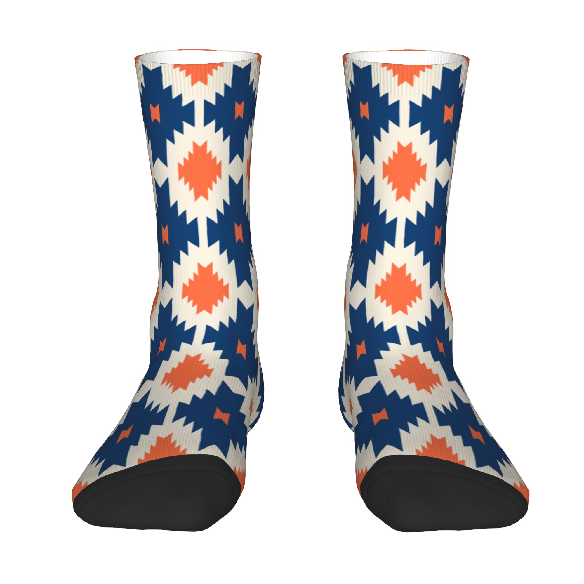 ถุงเท้าผู้ชายลายแอซเท็กและนาวา - Dress Sock Men บทวิจารณ์และราคา