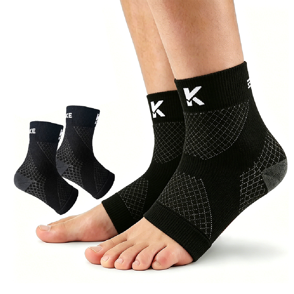 ถุงเท้ารัดข้อเท้าแบบบางเบา ระบ - Ankle Brace Sock บทวิจารณ์และราคา